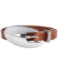 DIESEL - 100% Leather Belt - Lyst