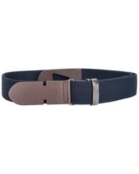 Tod's - Calf Leather-Trim Stretch Belt - Lyst