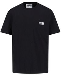 Golden Goose - Big Star Back Regular Short Sleeve T-Shirt - Lyst