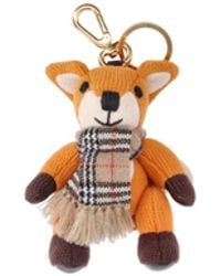 Burberry - Fox Keychain Charm - Lyst