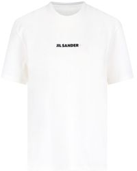 Jil Sander - Logo T-Shirt - Lyst
