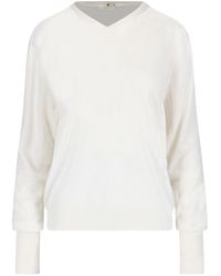 Ma'ry'ya - Virgin Wool And Silk Blend Sweater - Lyst