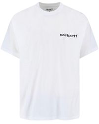 Carhartt - T-Shirts And Polos Organic Cotton - Lyst