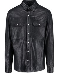Rick Owens - Lamb Leather Jacket - Lyst