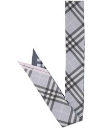 Burberry - Foulard "Check" - Lyst