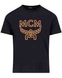 MCM - T-Shirt Logo - Lyst
