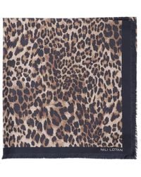 Nili Lotan - Animal Scarf - Lyst