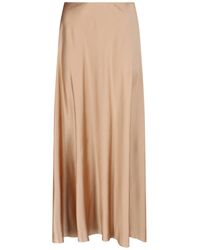 Ermanno Scervino - Gonna Midi In Seta - Lyst