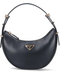 Prada - Borsa A Spalla "Arqué" - Lyst