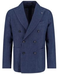 Tagliatore - Jackets Linen - Lyst