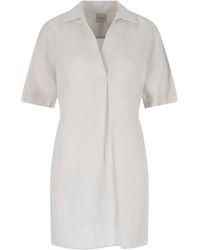 Calvin Klein - Abito Mini Chemisier - Lyst