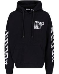 Off-White c/o Virgil Abloh - Cotton Sweatshirt Sweater - Lyst