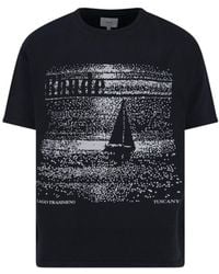 Rhude - Minimalist T-Shirt With Crew Neckline - Lyst
