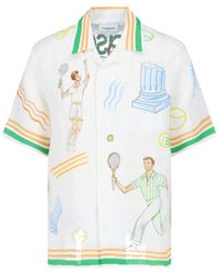 Casablancabrand - 'tennis Play Icon' Shirt - Lyst