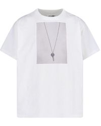 MM6 by Maison Margiela - Cotton T.Shirt - Lyst