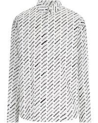 Balenciaga - Shirt With Logo - Lyst