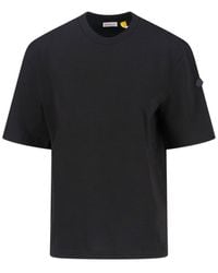 Moncler Genius - X Ee72 By Edward Enninful Logo T-Shirt - Lyst