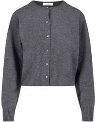 Low Classic - Wool Cardigan - Lyst