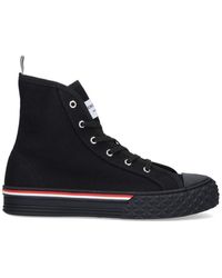 Thom Browne - Tricolor Detail High Sneakers - Lyst