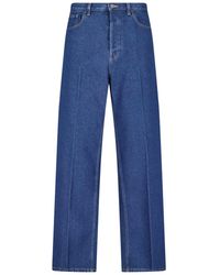 Valentino - Straight Jeans “Vgold” - Lyst