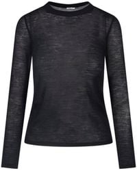 Aspesi - Virgin Wool Sweater - Lyst