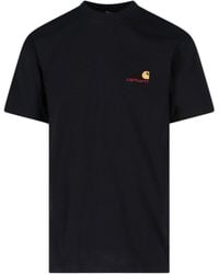 Carhartt - 'S/S American Script' T-Shirt - Lyst
