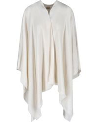 Fendi - Virgin Wool And Silk Poncho - Lyst