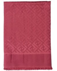 Fendi - Silk And Wool Scarf - Lyst