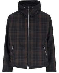 Our Legacy - Plaid Zip Hoodie - Lyst