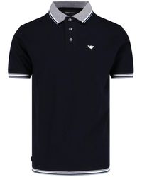 Emporio Armani - Logo Polo Shirt - Lyst