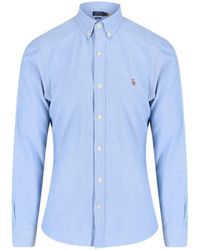 Polo Ralph Lauren - 'oxford' Logo Shirt - Lyst