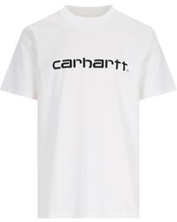 Carhartt - 's/s Script' T-shirt - Lyst