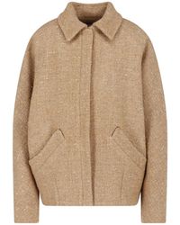 Kiton - Giacca In Bouclé - Lyst