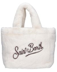MC2 Saint Barth - Tote Bag “Colette Soft Fur” - Lyst