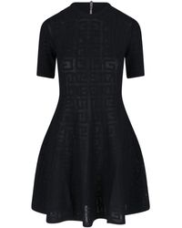 Givenchy - 4g Jacquard Mini Dress - Lyst