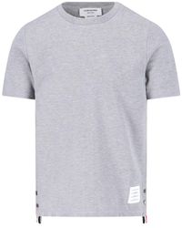 Thom Browne - Logo T-Shirt - Lyst