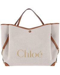 Chloé - Large Tote Bag "Clover" - Lyst