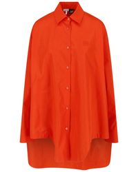 Loewe - Camicia In Popeline Di Cotone - Lyst