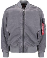 Alpha Industries - Giacca Bomber "Ma-1" - Lyst