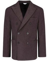 Boglioli - Double-Breasted Wool And Cashmere Blazer - Lyst