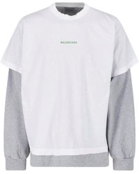 Balenciaga - Double T-Shirt - Lyst