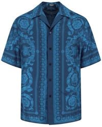 Versace - Silk Shirt - Lyst