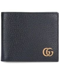 Gucci - Luxury Leather Wallet With-Tone Logo - Lyst