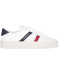 Moncler - Sneakers Leather - Lyst