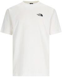 The North Face - T-Shirt Logo - Lyst