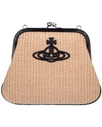 Vivienne Westwood - Woven Frame Clutch Bag - Lyst