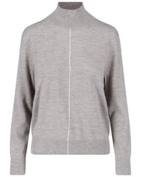 Calvin Klein - Mock Neck Sweater - Lyst