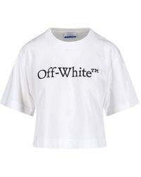 Off-White c/o Virgil Abloh - T-Shirts And Polos Cotton - Lyst