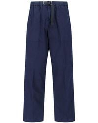 White Sand - Belted Pants - Lyst