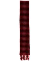 Ami Paris - Plaid Wool Scarf - Lyst